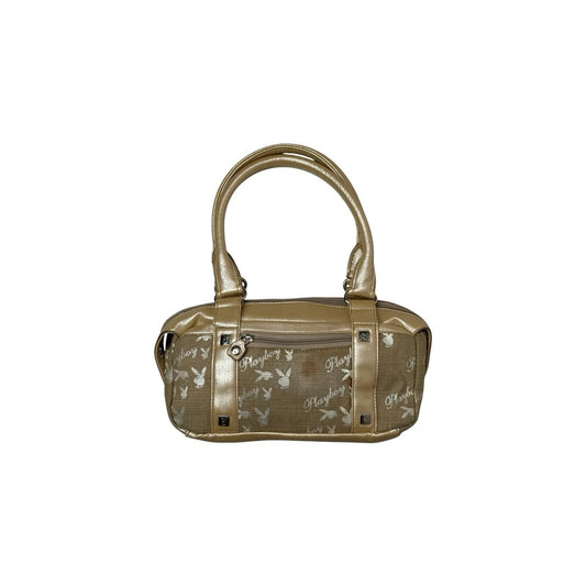 Vintage Playboy Monogram Handbag Gold Women’s y2k Style