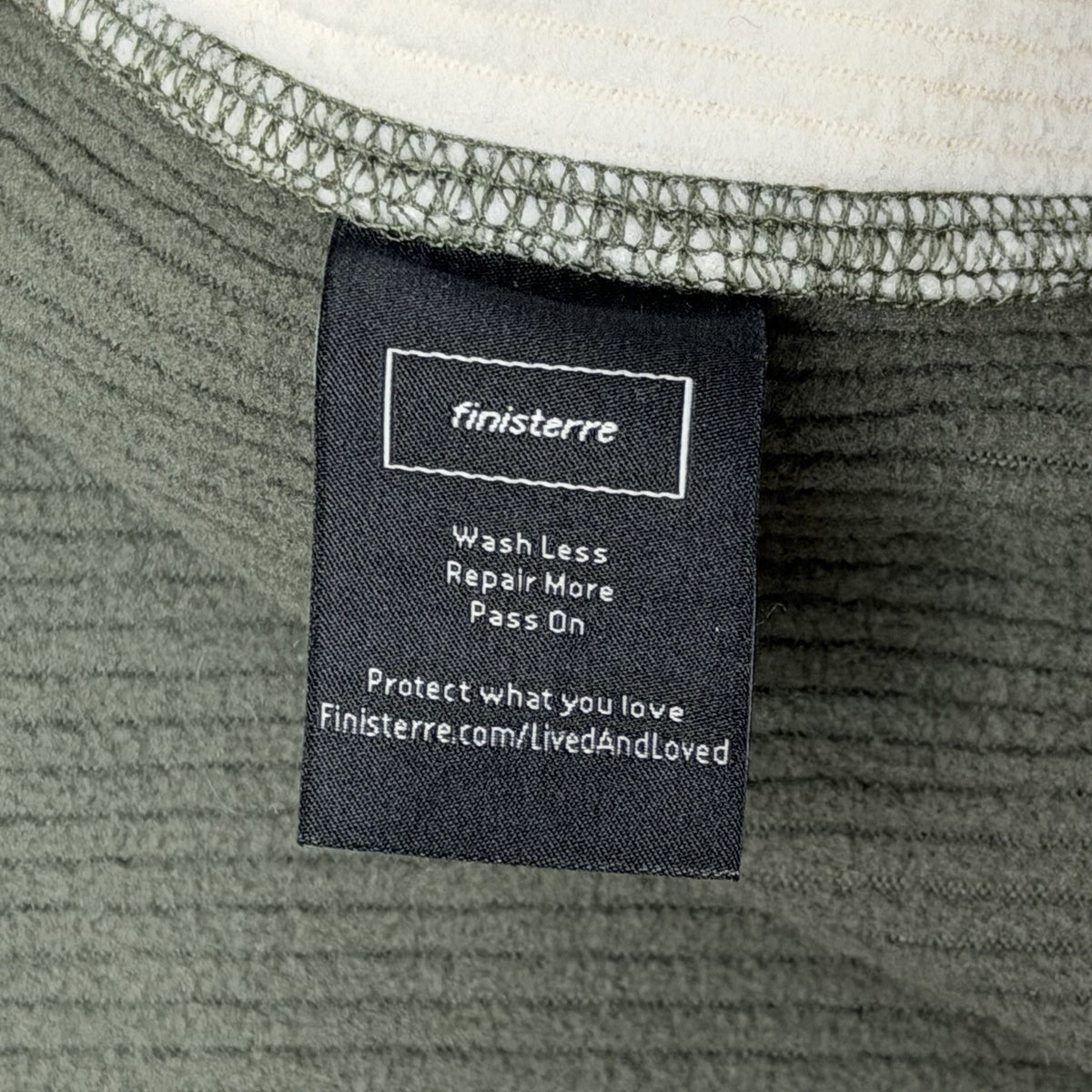 Finisterre Gilet Fleece Jacket Women’s UK8 Green, Cream And Pink