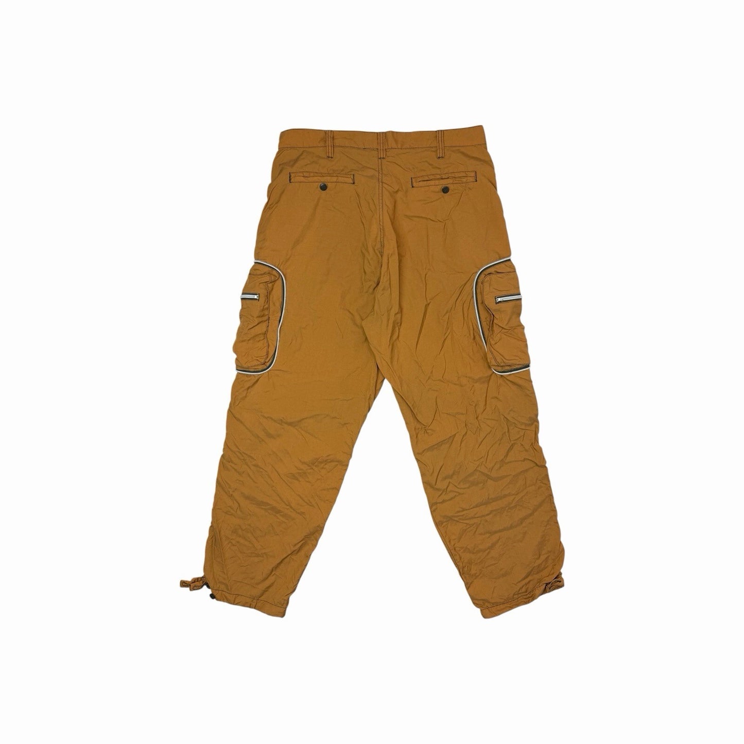 Vintage Alphanumeric Utility Pants Men’s 34w 30l Brown/Orange Skatewear