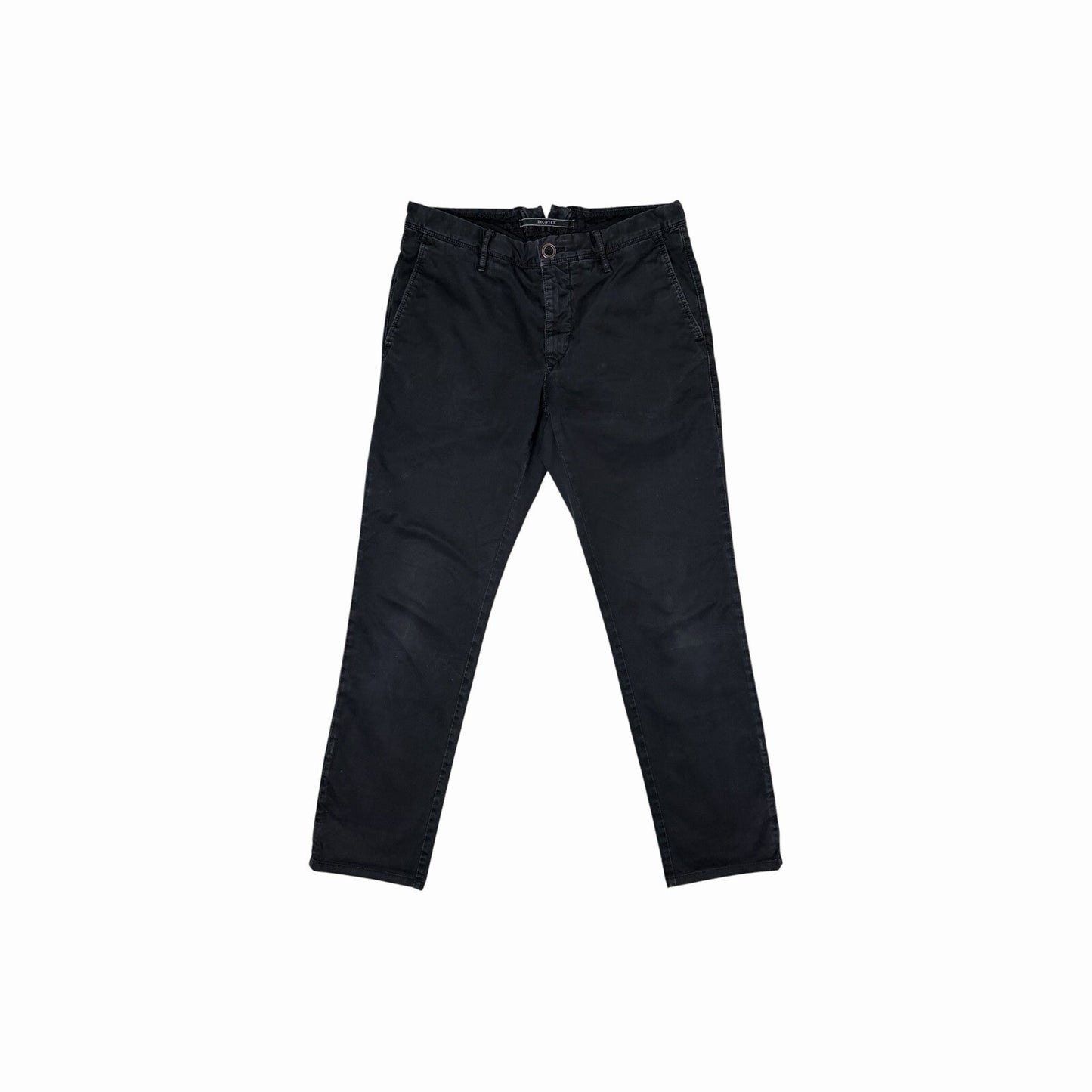Vintage Incotex Slacks Trousers Men’s 32w 29l Navy Blue Made In Italy Slowear