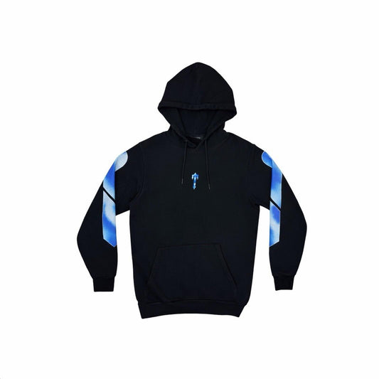 Trapstar AOW Hoodie Men’s Medium Black Graphic Print Streetwear