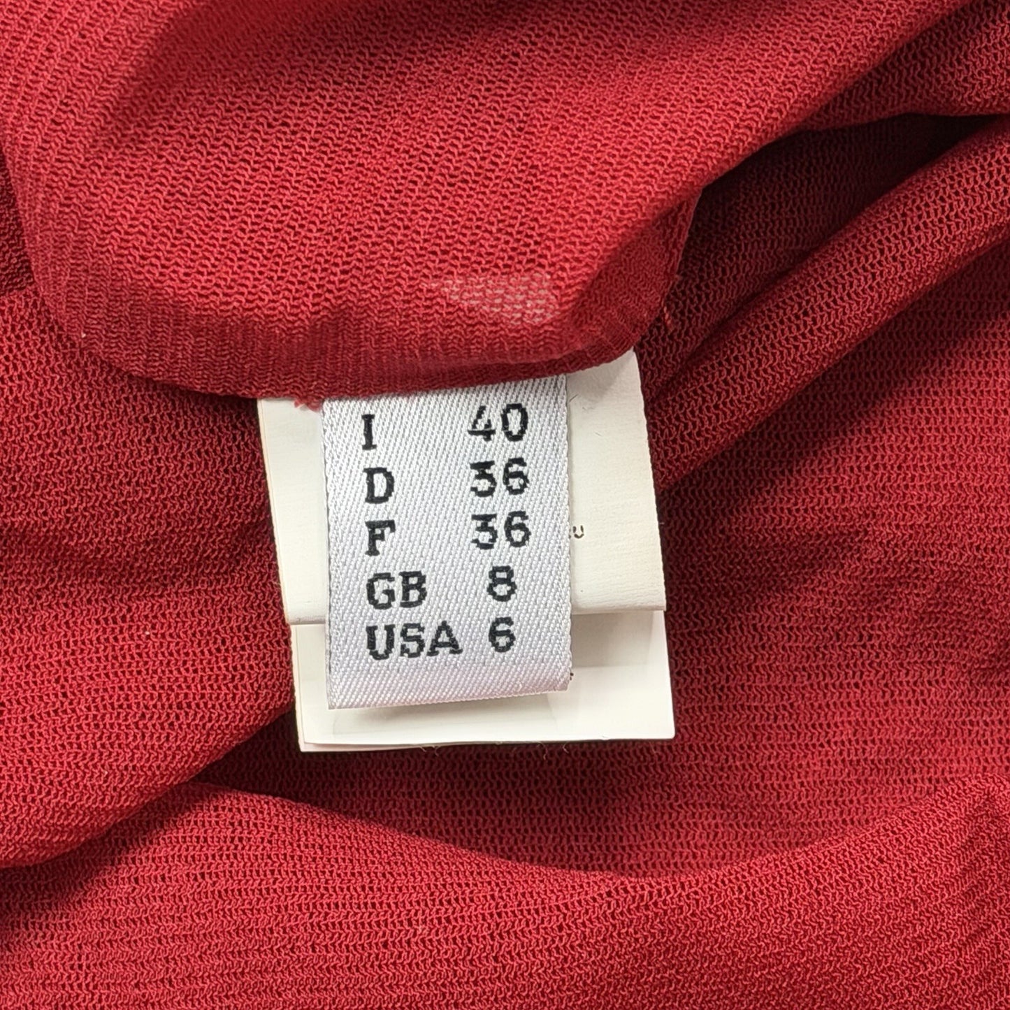 Vintage Moschino Cheap&Chic Dress Women’s Small Red Made In Italy