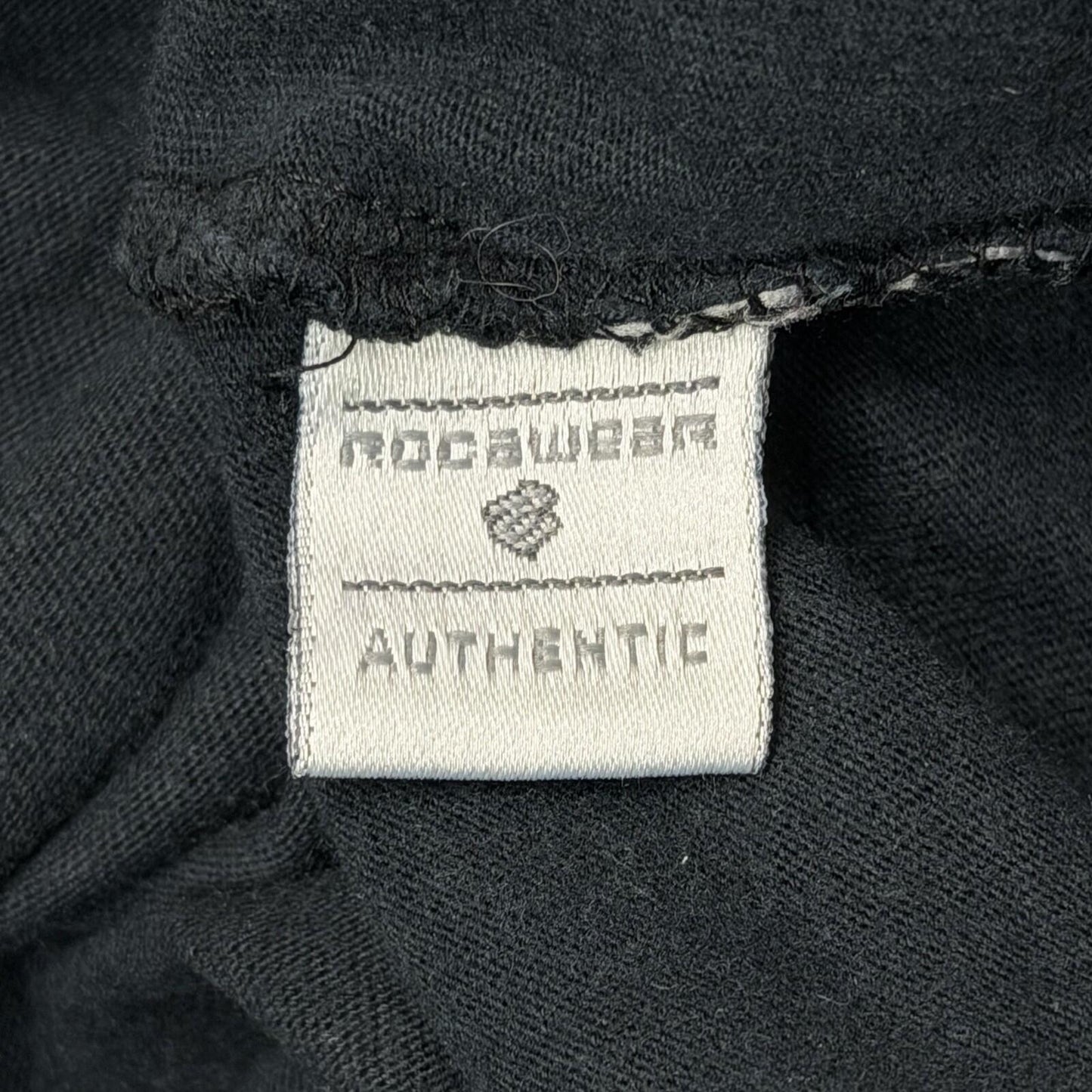 Vintage Rocawear T-Shirt Men’s XXL Black Embroidered Logo