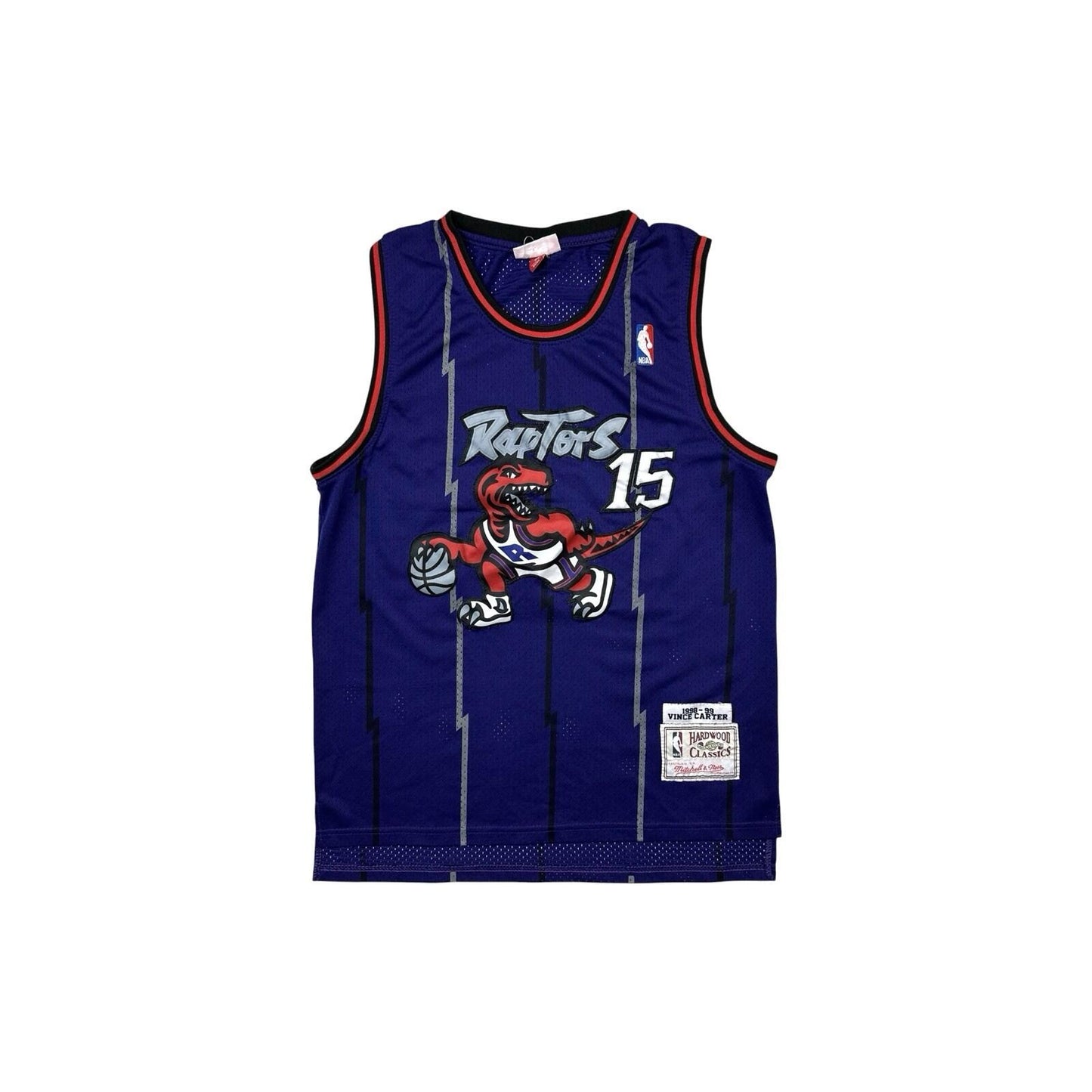 Raptors Jersey Mitchell & Ness Men’s Medium Purple Carter 15 Hardwood Classics