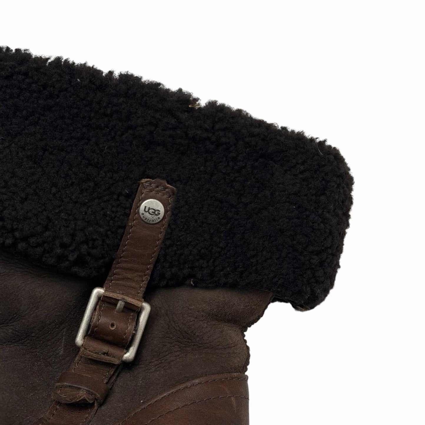 UGG Australia Bellvue 1914 Boot Brown Leather Women’s UK5.5