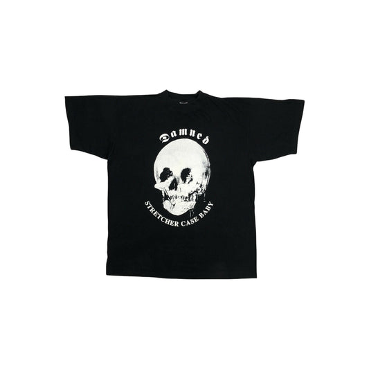 Vintage The Damned Band T-Shirt Men’s XL Black Stretcher Case Baby 90’s Rock