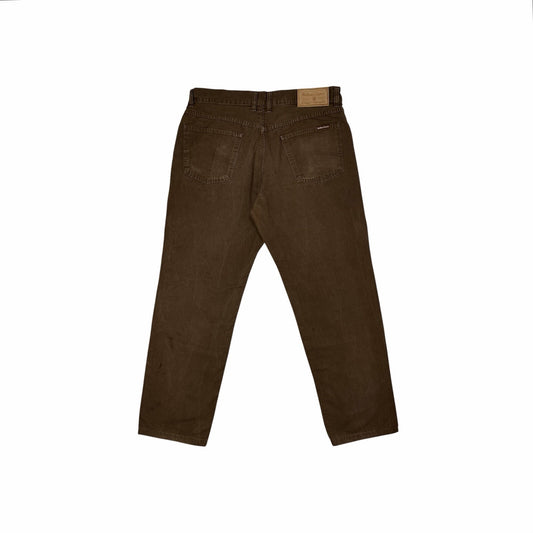Vintage Marlboro Classics Trousers Men’s 36w 34l Brown Faded 90’s Retro