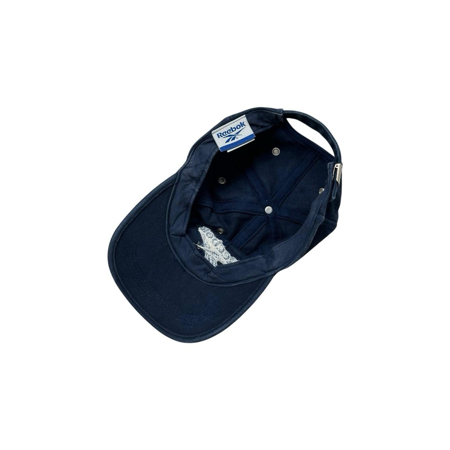Vintage Reebok Cap Unisex Navy Blue Embroidered Logo 90’s Sportswear Hat