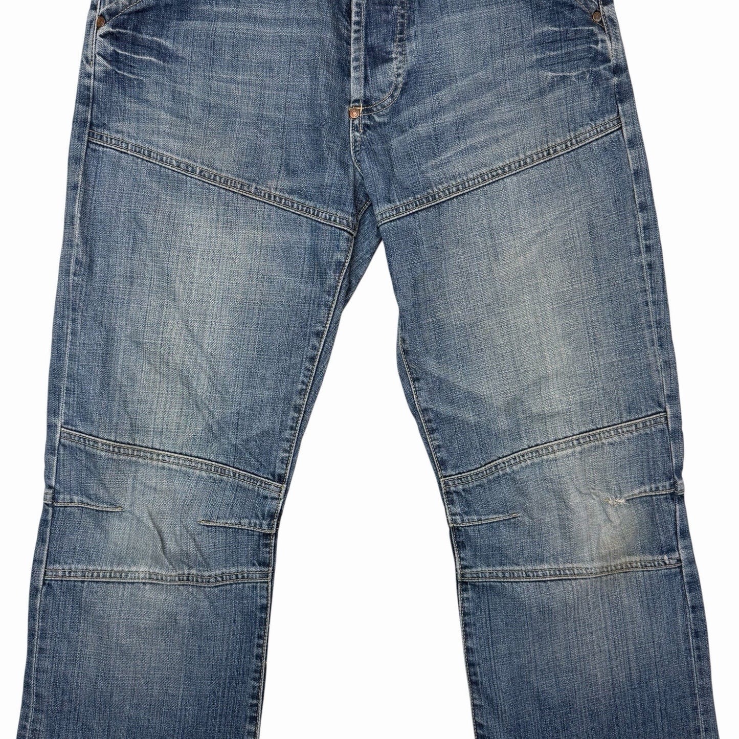 Vintage Voi Denim Jeans 30w 32l Distressed Dark Blue 00’s Retro y2k