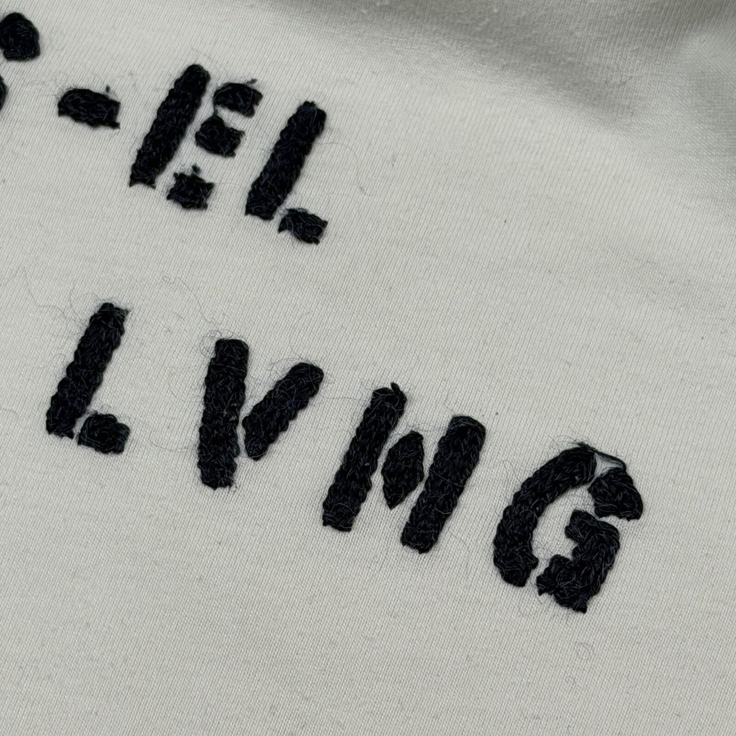 Vintage Diesel T-Shirt Men’s Slim XL White Embroidered Logo y2k 00’s