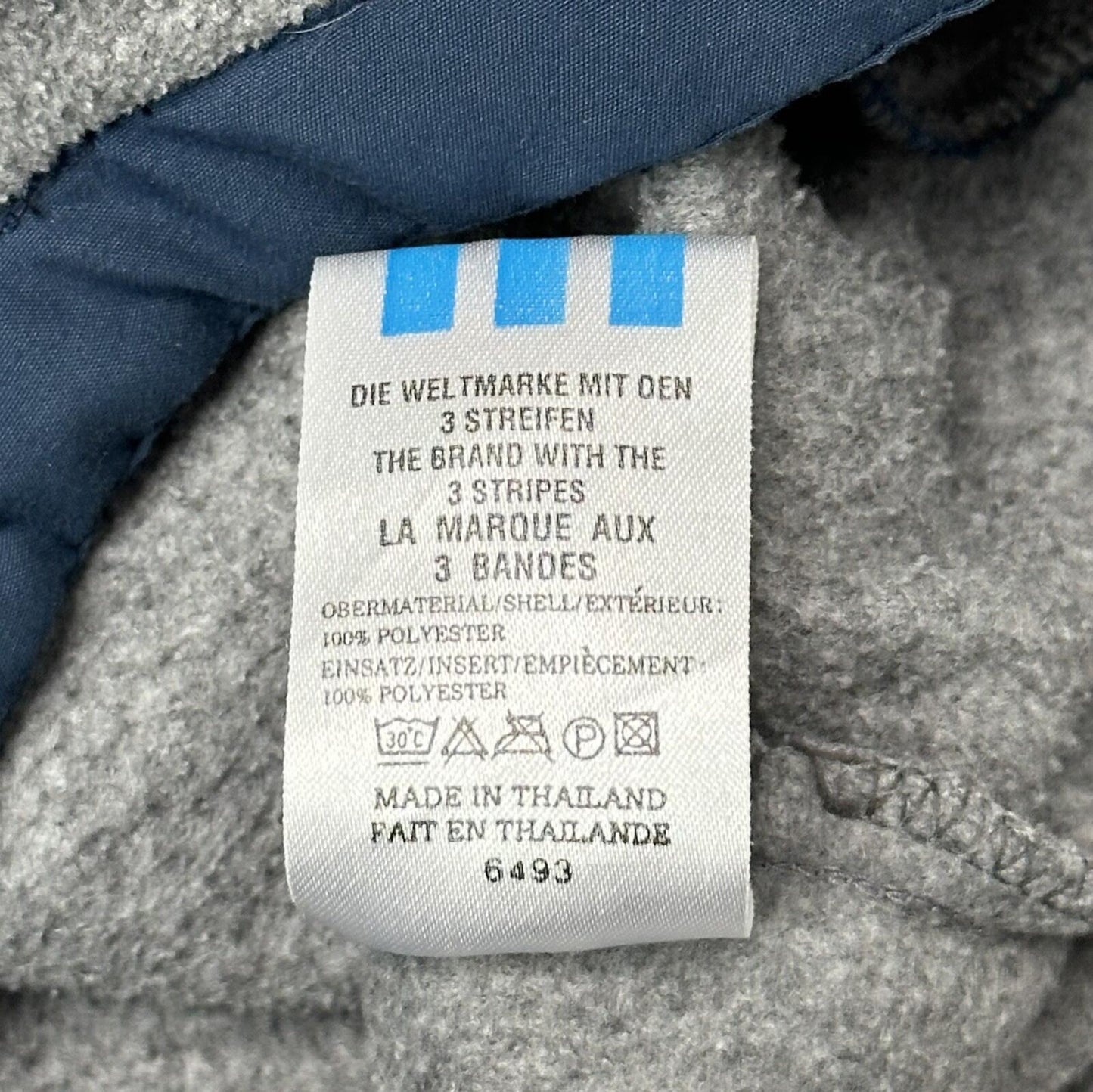 Vintage Adidas Fleece Men’s Medium Grey Embroidered Trefoil Logo 90’s Sportswear