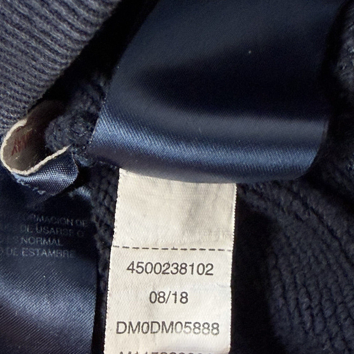 Tommy Hilfiger Hoodie Men’s XS Navy Blue Tommy Jeans 6.0 Capsule Retro 90s Style