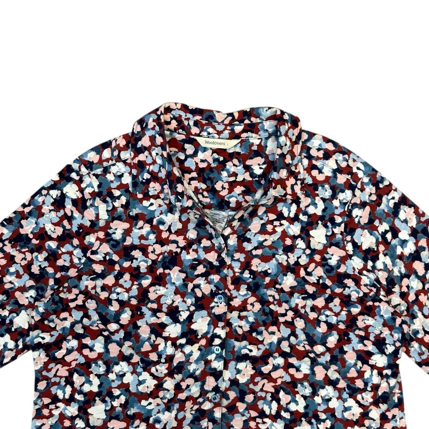 Woolovers Floral Shirt Women’s Large Multicoloured
