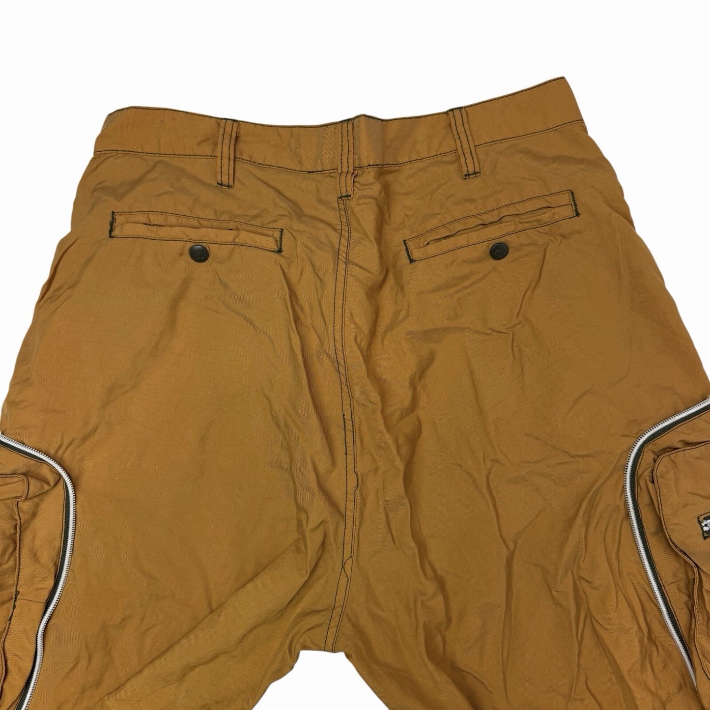 Vintage Alphanumeric Utility Pants Men’s 34w 30l Brown/Orange Skatewear