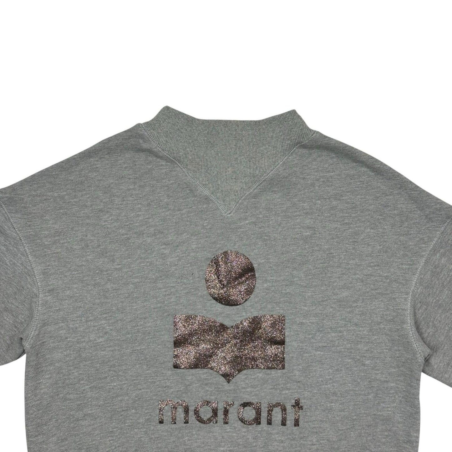 SS23 Isabel Marant Mobyli Grey Sweatshirt Women’s XS Made In Portugal