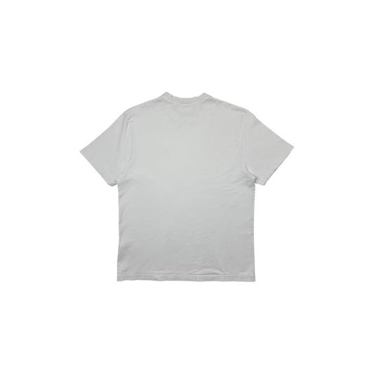 SS20 Axel Arigato T-Shirt Men’s Medium White Embroidered Logo Made In Portugal