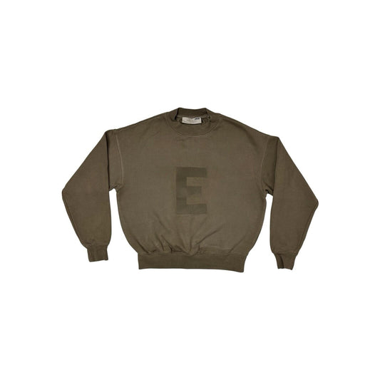 Fear Of God Essentials Jumper Age 10 Brown Logo Details Kids