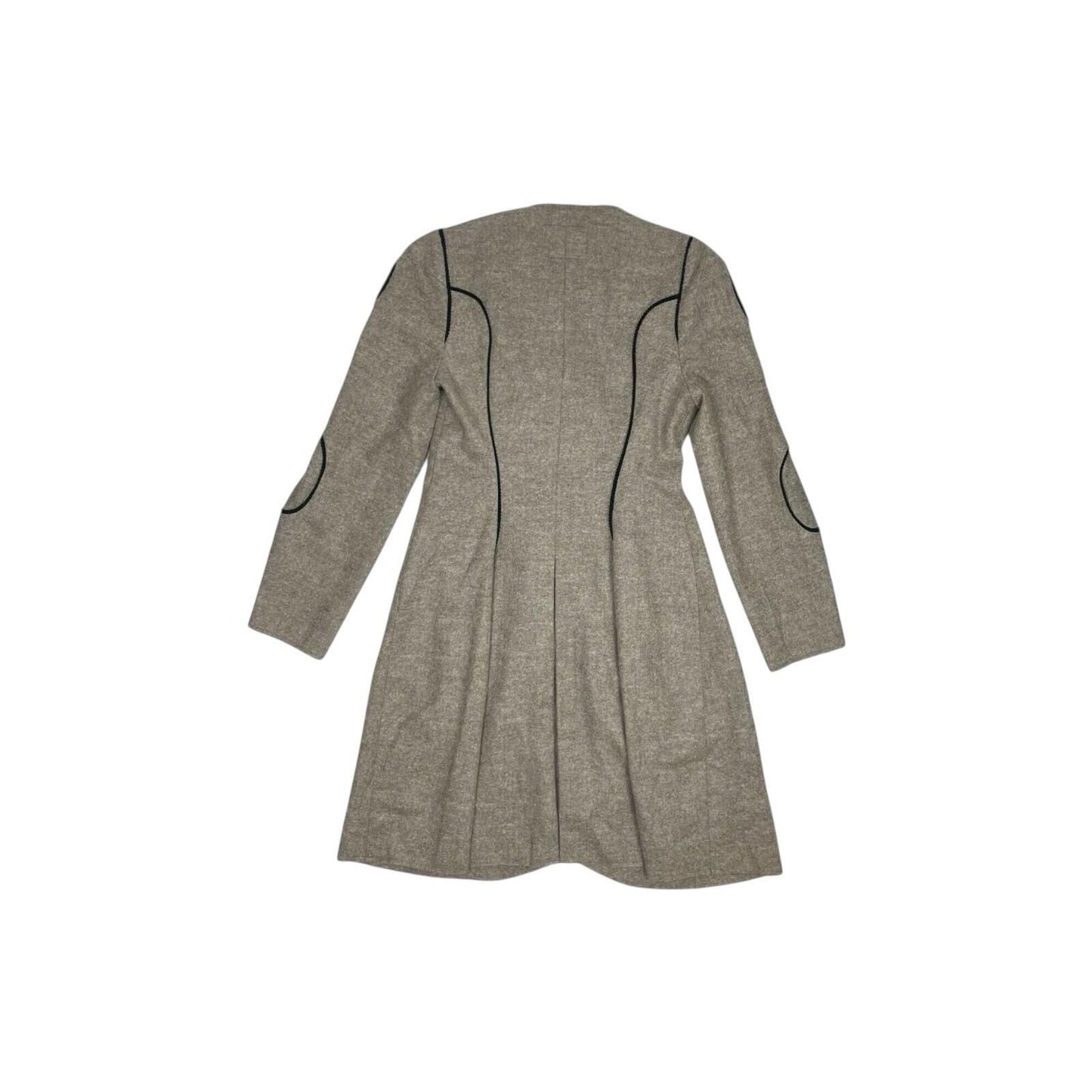 AW15 Runway Vivienne Westwood Coat Wool Manteau Grey XS Made In Italy Red Label