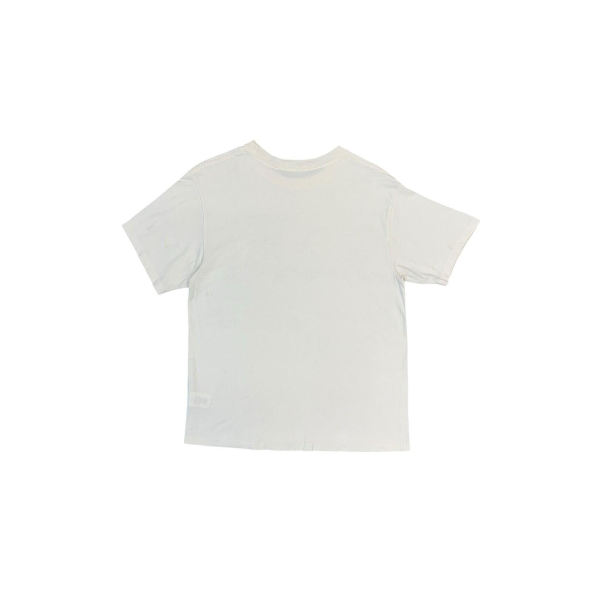 Dime Classic Cat T-Shirt Men’s Medium Cream Made In Canada Spellout Logo Print