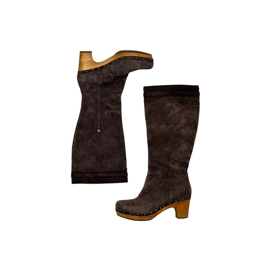 00’s UGG Australia Rosabella Dark Brown Suede UK7.5 US9 EU40