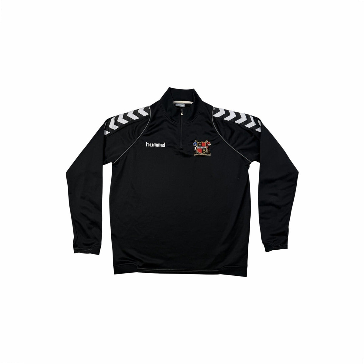 Sheffield FC Sports Top Men’s XL Black Hummel Pull Over Training