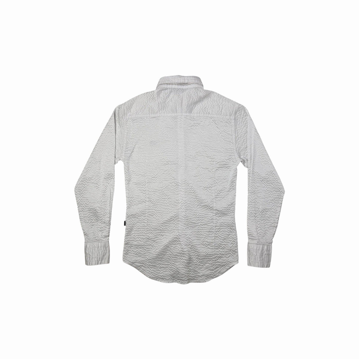 Vintage Dolce & Gabbana Long Sleeve Shirt Men’s Small White Ruffled Textured