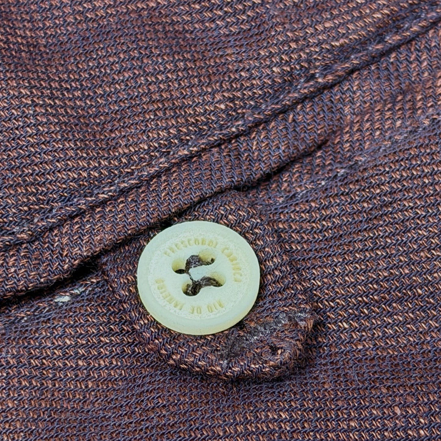 Frescobol Carioca Linen Shorts Men’s 30w Brown Made In Portugal