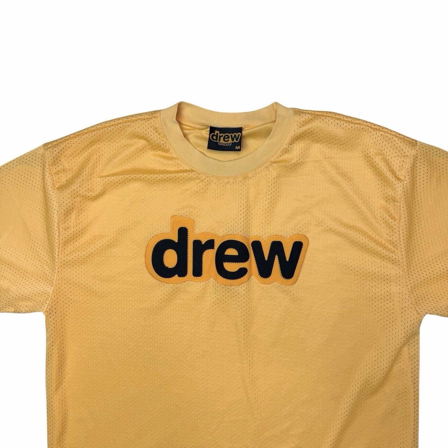 SS21 Drew House Mesh Top Men’s Medium Yellow Tangerine