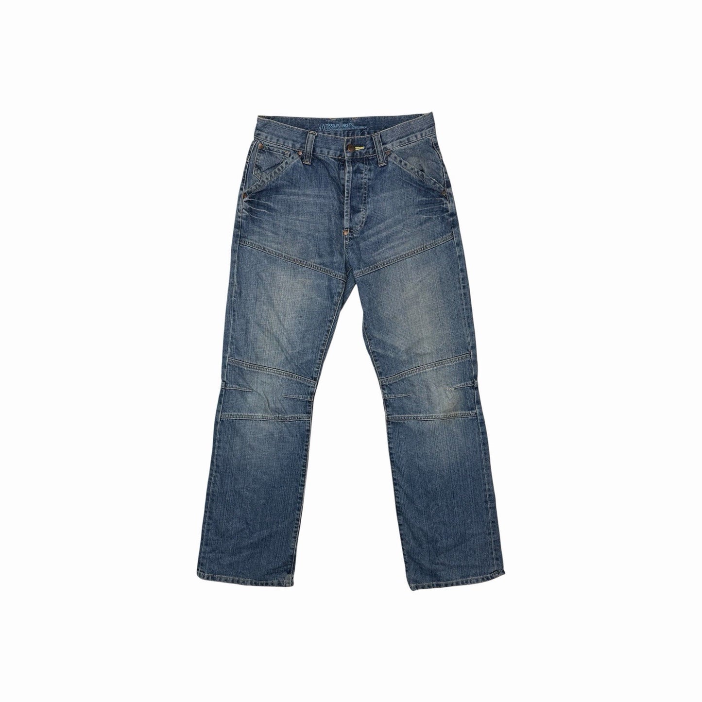 Vintage Voi Denim Jeans 30w 32l Distressed Dark Blue 00’s Retro y2k