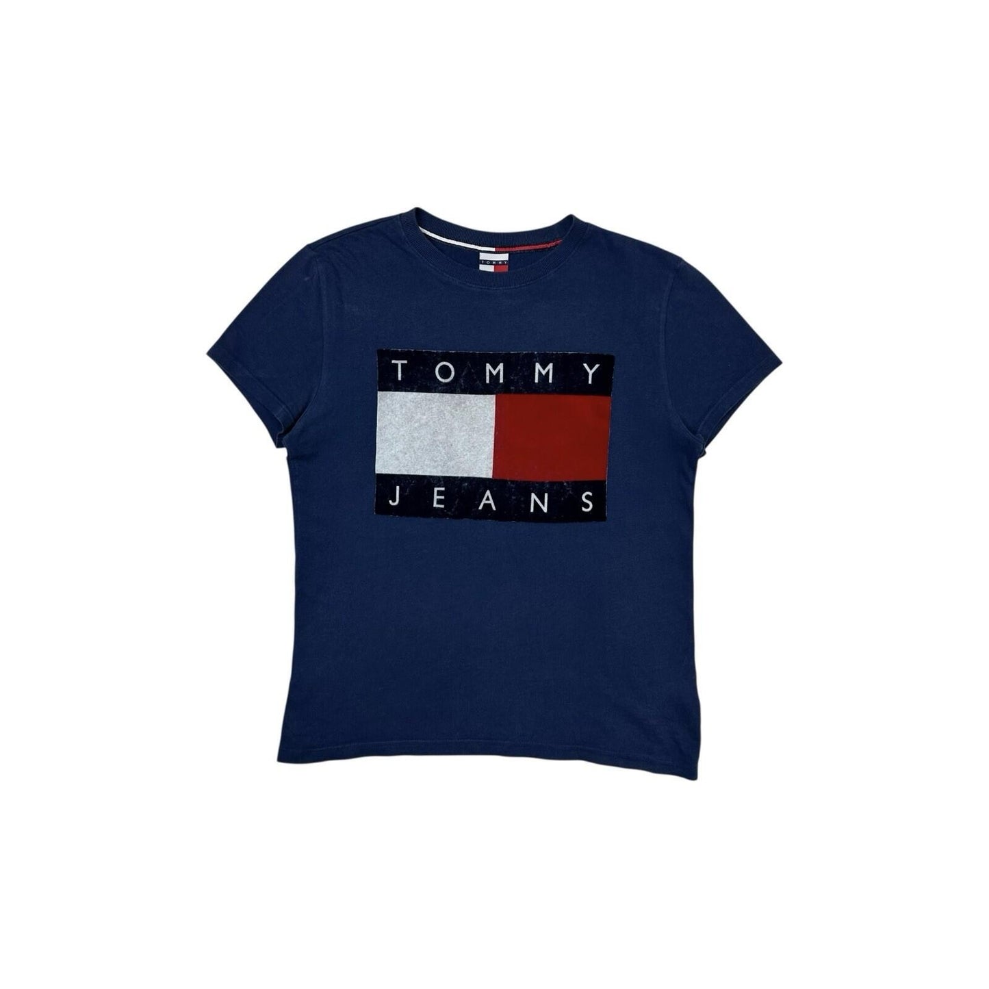 SS17 Tommy Hilfiger Flag T-Shirt Men’s Small Navy Blue