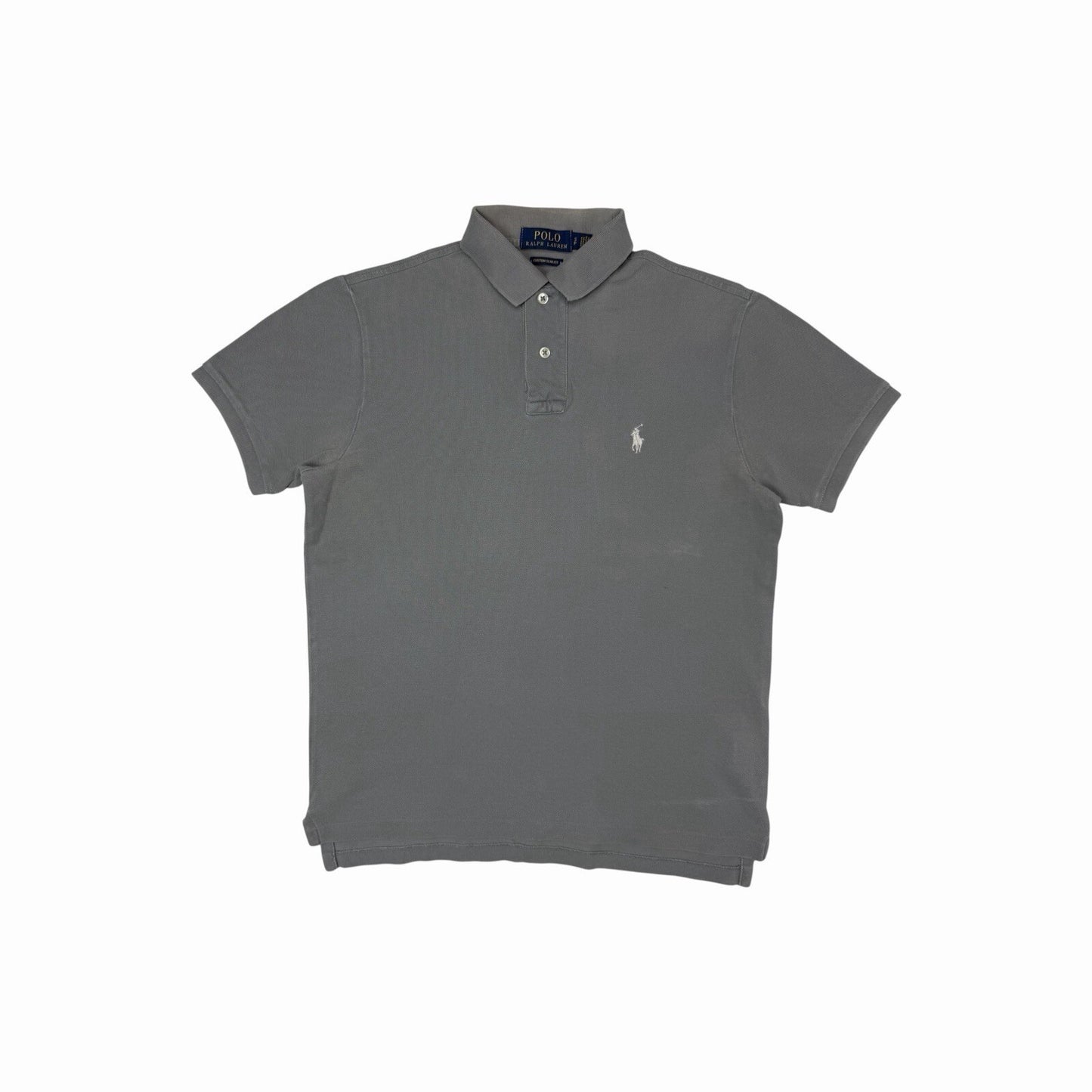 00’s Polo Ralph Lauren Polo Shirt Grey Men’s Small Slim Fit