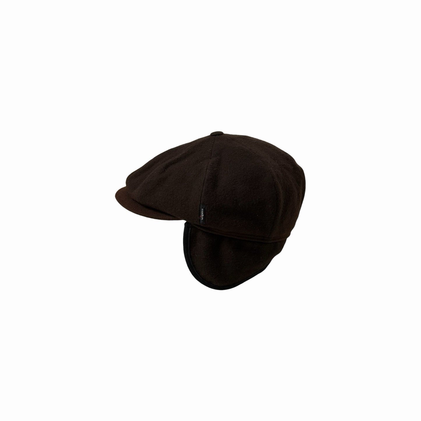 Wigens Newsboy Cap Brown Wool Men’s Large 59 Made In Sweden