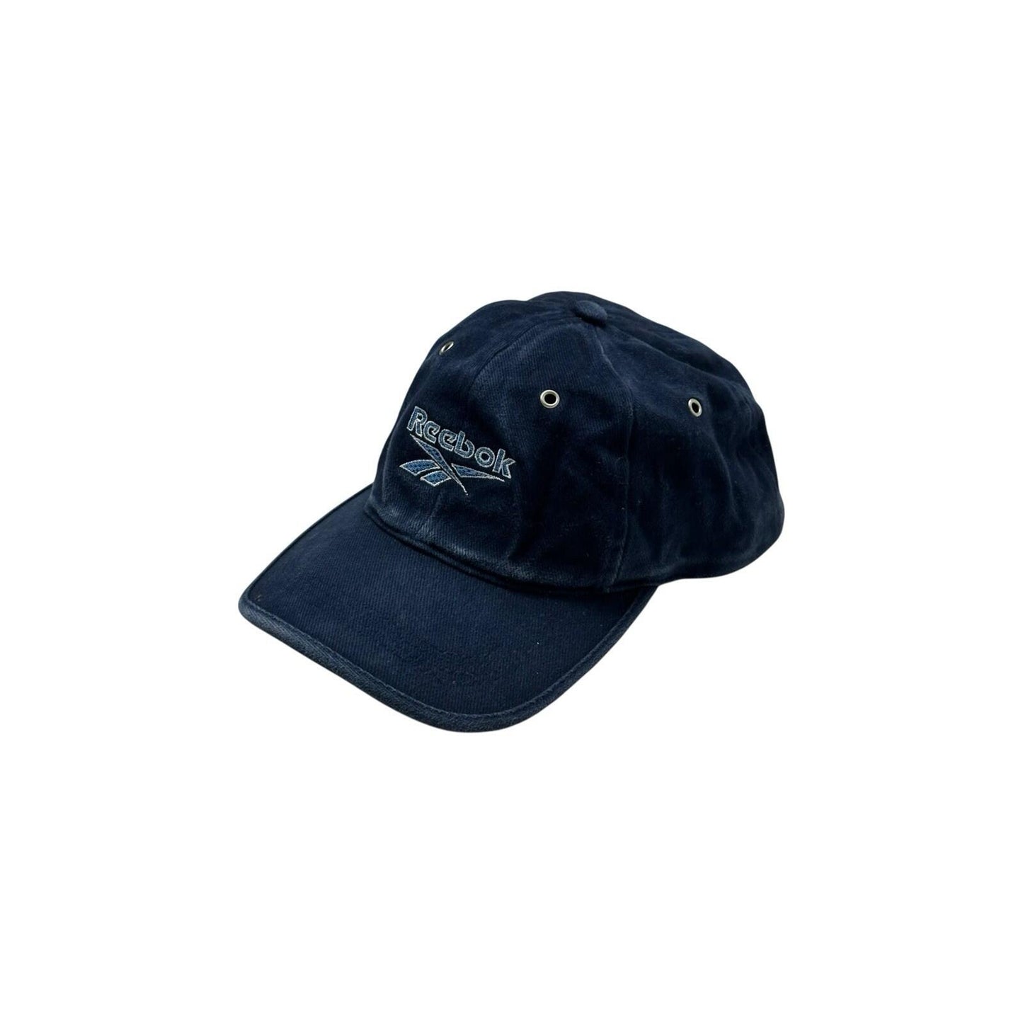 Vintage Reebok Cap Unisex Navy Blue Embroidered Logo 90’s Sportswear Hat