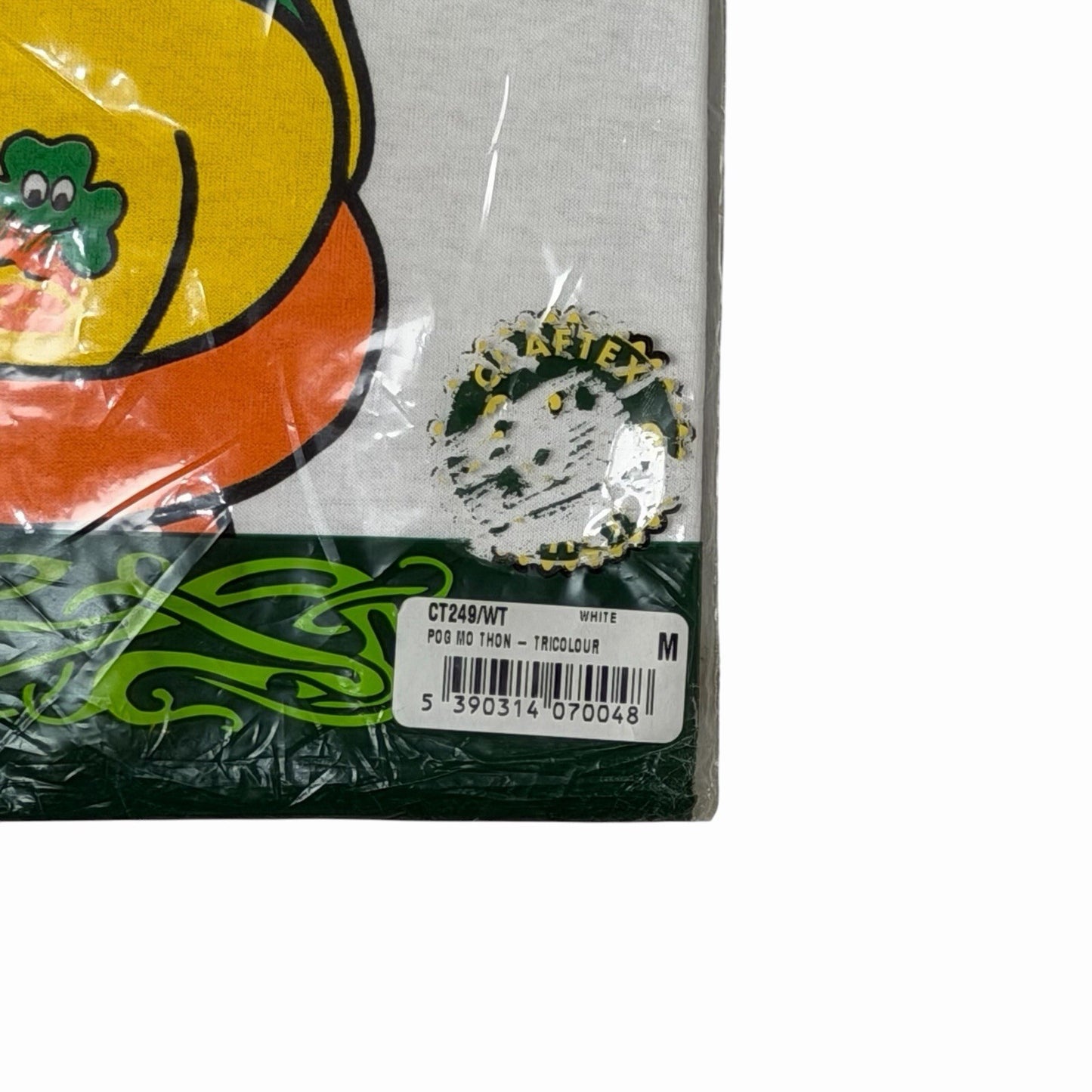 Deadstock Vintage Bart Simpson T-Shirt Men’s Medium White Screen Stars Tee Póg Mo Thón Ireland