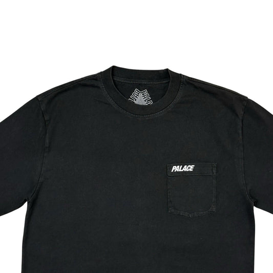 AW20 Palace Classic Pocket T-Shirt Men’s Medium Black Logo Graphic Print