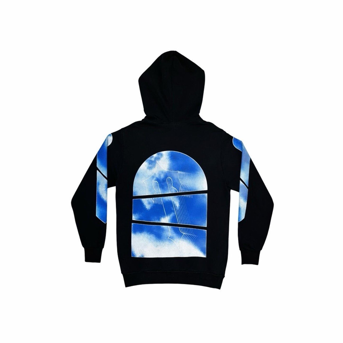 Trapstar AOW Hoodie Men’s Medium Black Graphic Print Streetwear