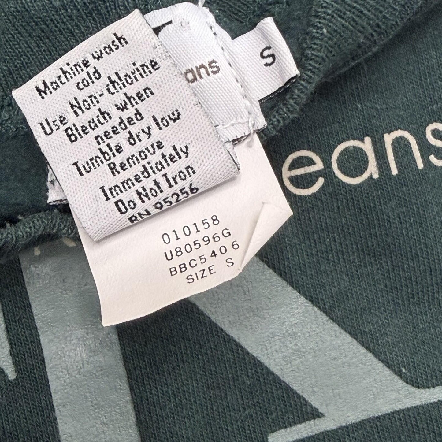 Vintage Calvin Klein Jumper Women’s Small Green Made In USA 90’s Pull Over Retro