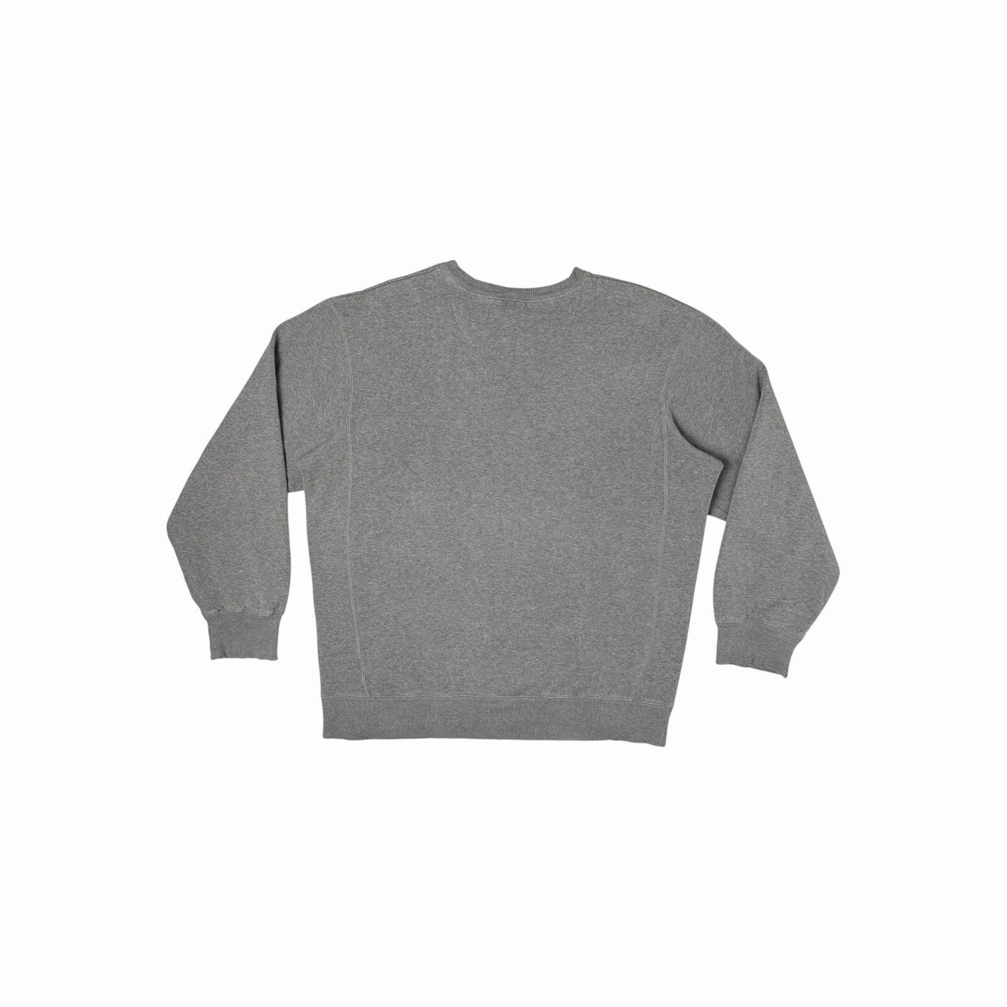 Vintage Nike Crew Neck Jumper Men’s XL Grey Embroidered Swoosh y2k 00’s
