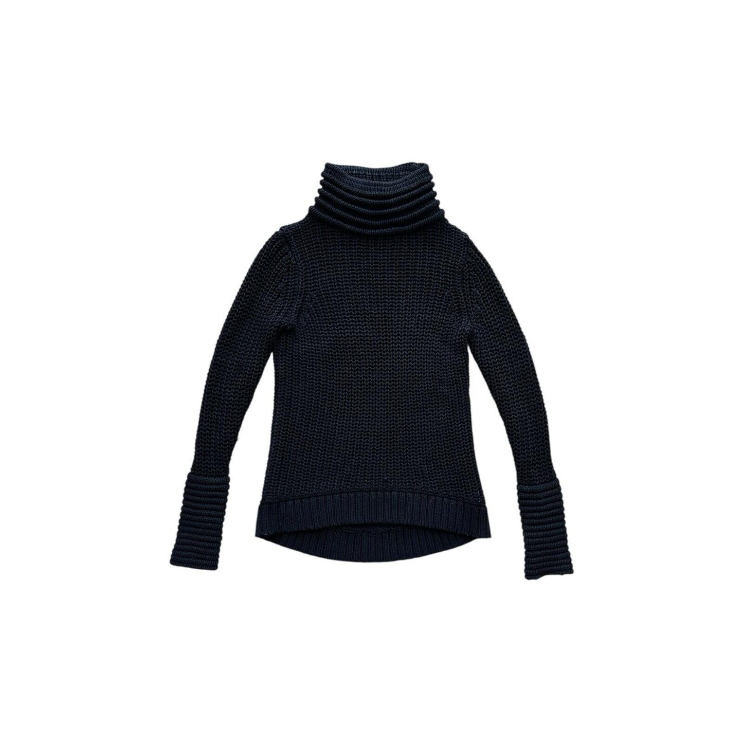 Sass And Bide Jumper Women’s XXS Black Knit High Neck