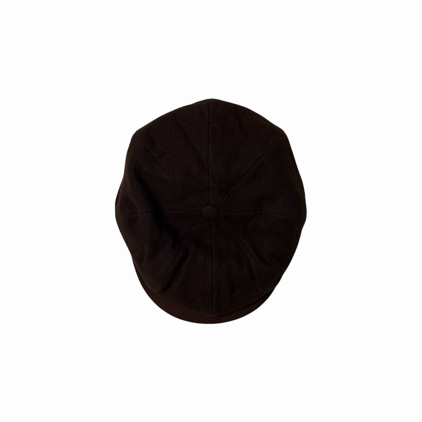 Wigens Newsboy Cap Brown Wool Men’s Large 59 Made In Sweden