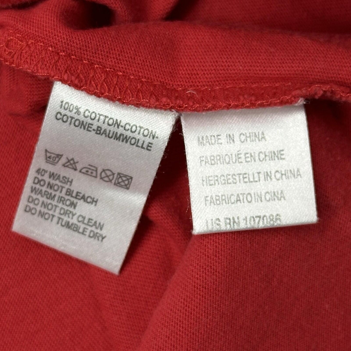 Vintage Paul Smith T-Shirt Men’s Large Red Graphic Print Design Long Sleeve