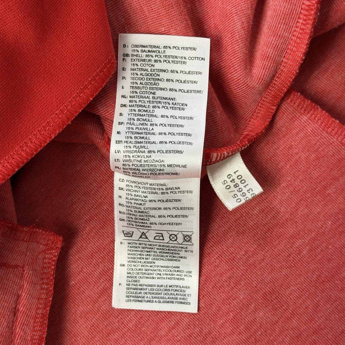 Vintage Adidas Long Line Firebird Jacket Women’s Small Red And White Retro y2k