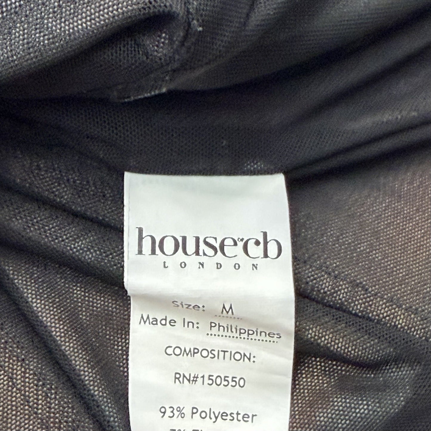 House Of CB Sabrina Mesh Top Women’s Medium Multicoloured