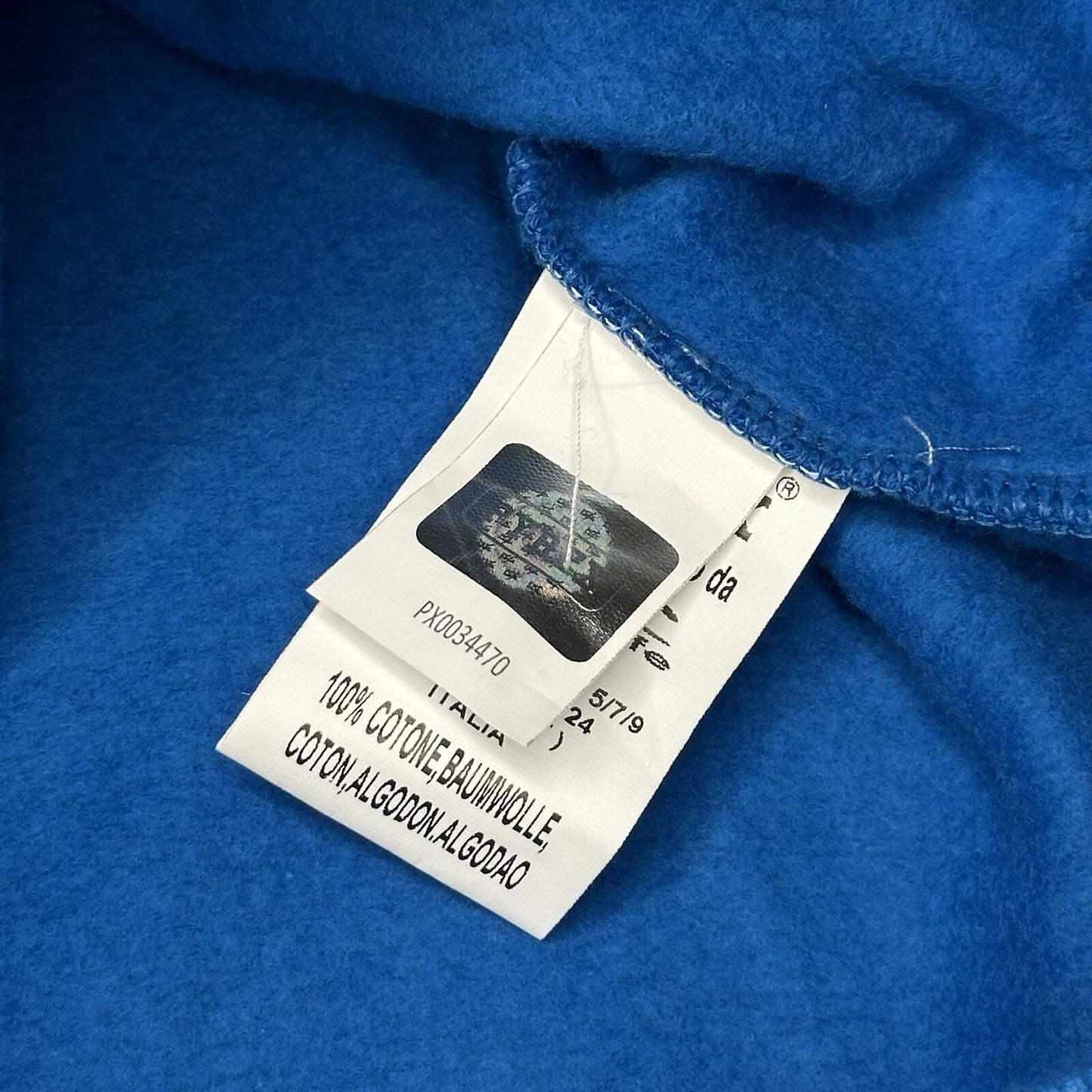 Pyrex Sweatshirt Men’s Medium Blue Made In Italy Virgil Abloh