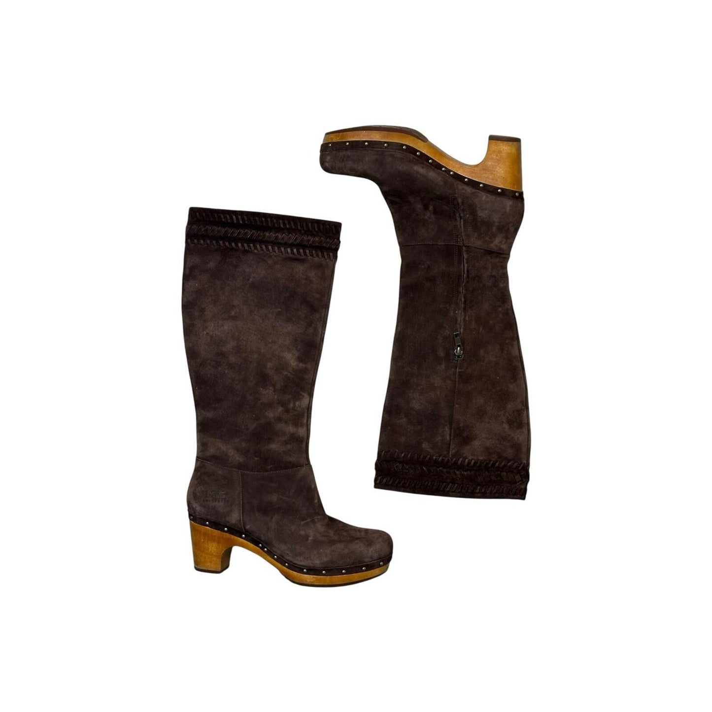 00’s UGG Australia Rosabella Dark Brown Suede UK7.5 US9 EU40