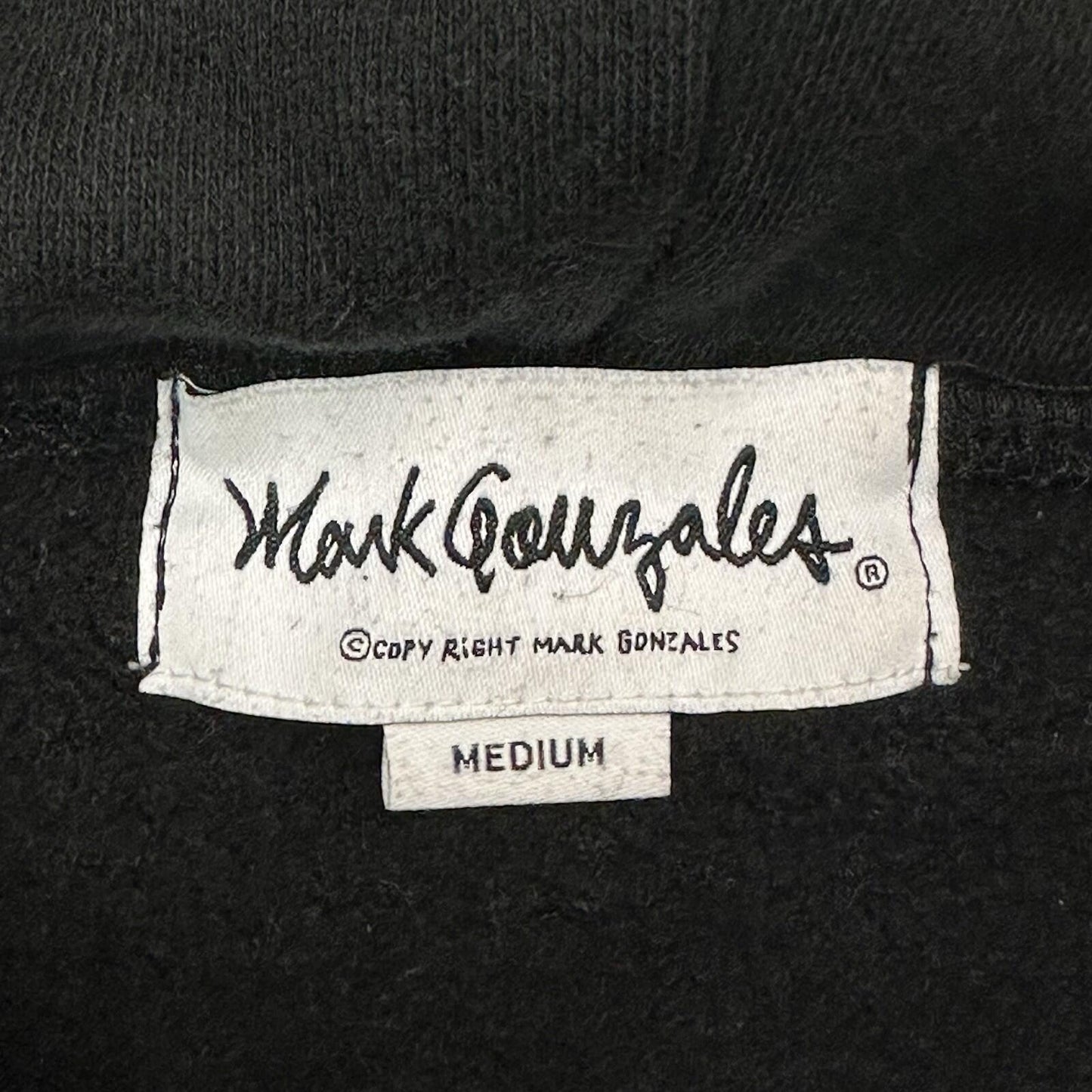 AW17 Mark Gonzales x Covernat Hoodie Men’s Medium Black Made In Korea Skatewear