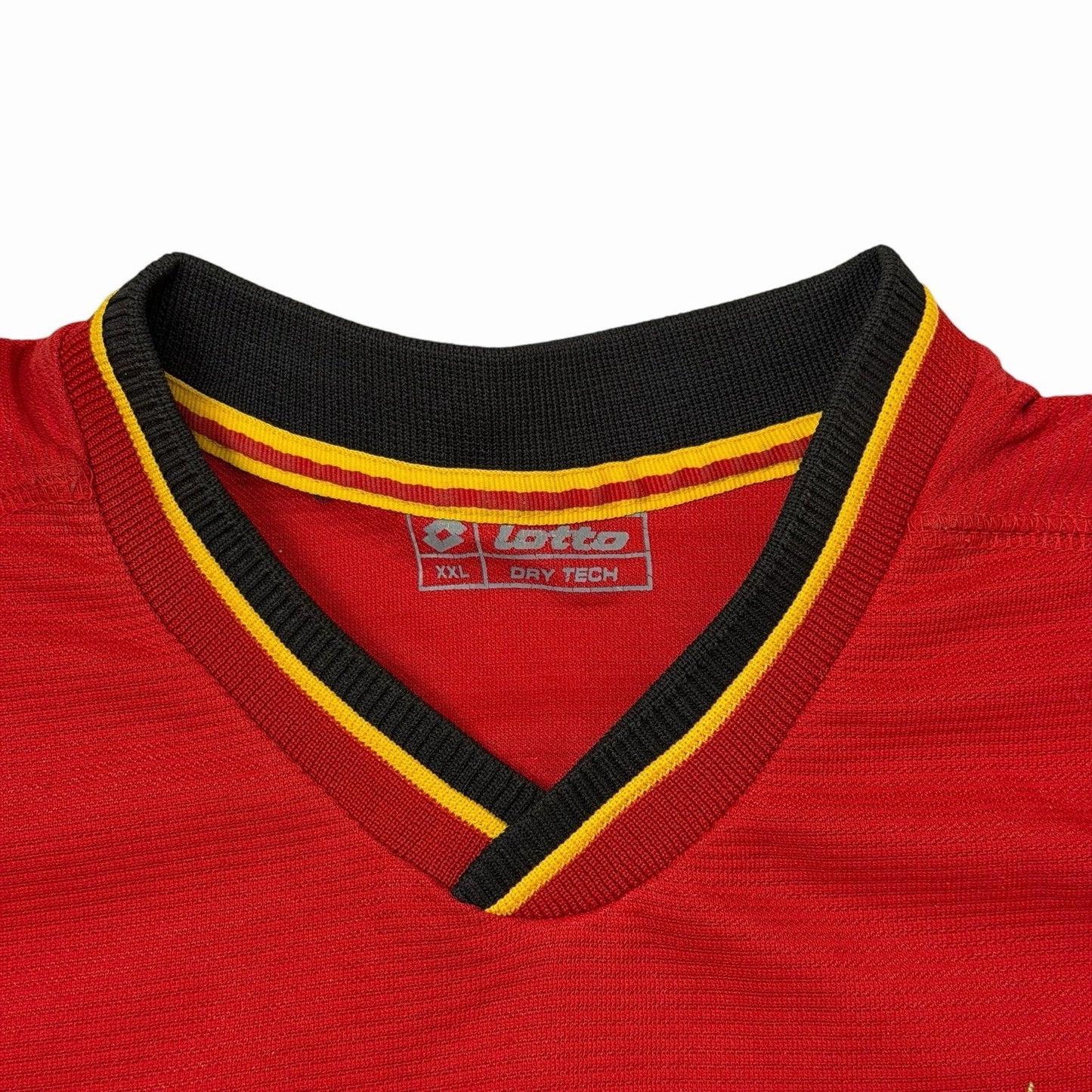 Vintage 01-02 Galatasary Third Shirt Men’s XXL Red Ü Karan Lotto Football Jersey