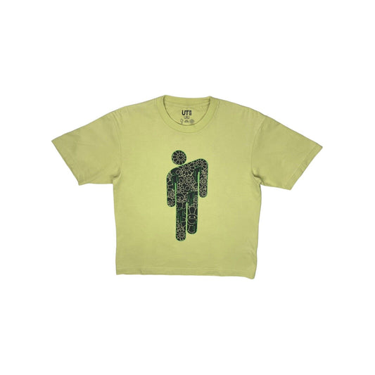 Murakami x Billie Eilish 2020 Uniqlo T-Shirt Graphic Lime Green Men’s XS