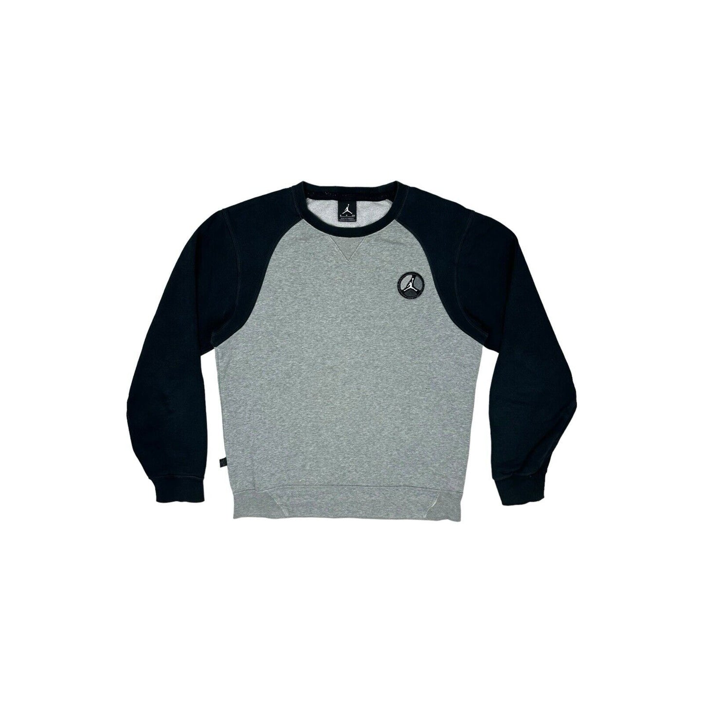 Jordan Jumper Mens Small Grey Crew Neck Sweater