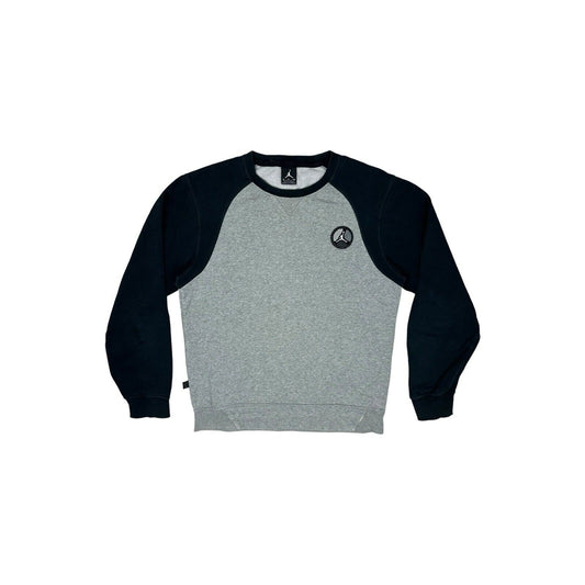 Jordan Jumper Mens Small Grey Crew Neck Sweater